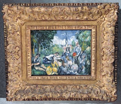 Desayuno sobre la Hierba, 1876-77 de Paul Cézanne